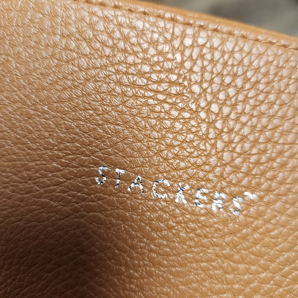 Tan Leather Women's Cosmetic & Jewelry Case - Picture 5 of 5